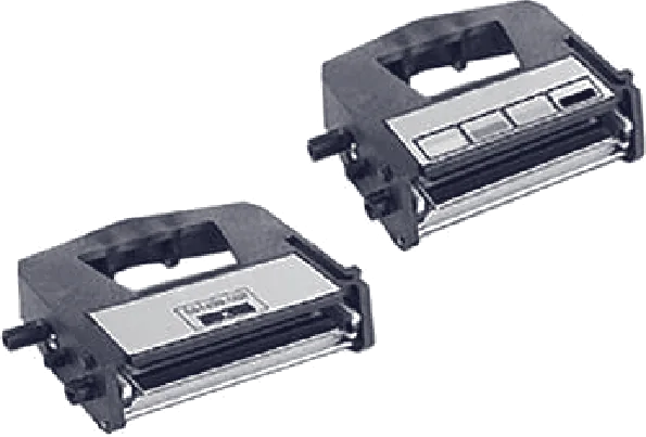 Two replacement printhead assemblies for desktop card printers