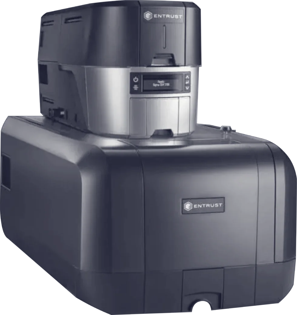 Entrust Sigma card printer with laminator module